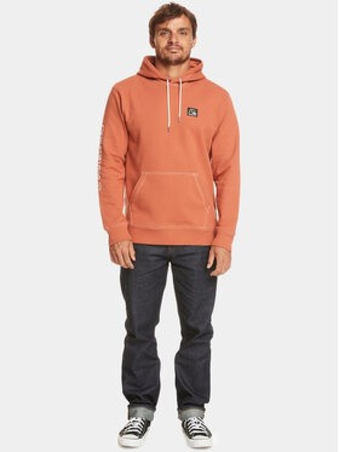 Quiksilver Bluza The Original Otlr EQYFT04794 Pomarańczowy Regular Fit