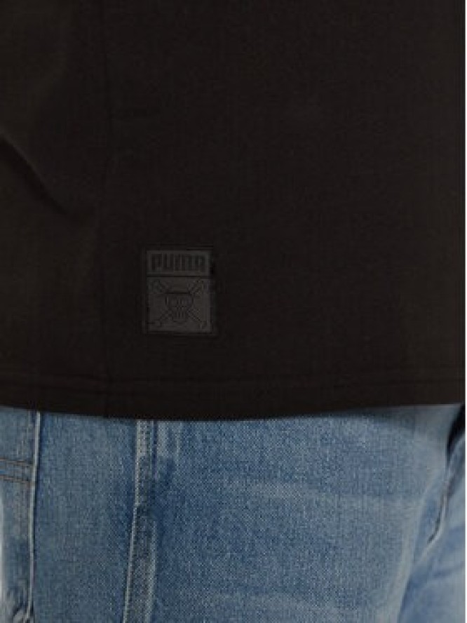 Puma T-Shirt One Piece 624665 Czarny Regular Fit