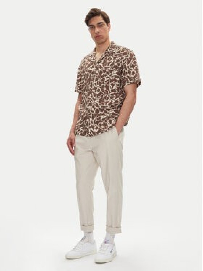 Mustang Koszula Layton 1016253 Brązowy Relaxed Fit