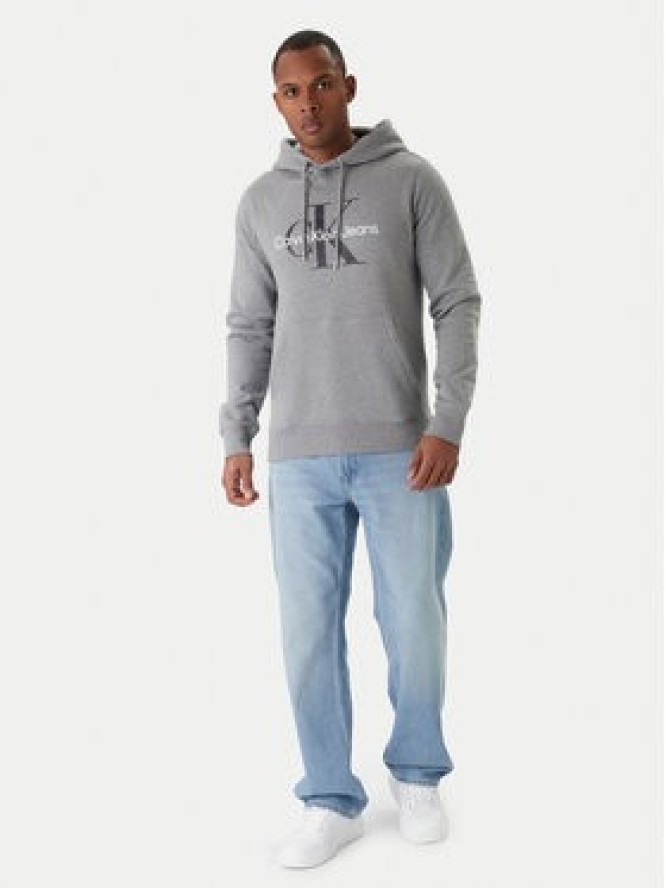 Calvin Klein Jeans Bluza J30J320934 Szary Regular Fit