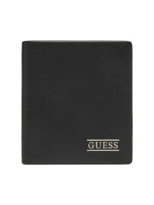 Guess Portfel SMNEBR LEA18 Czarny