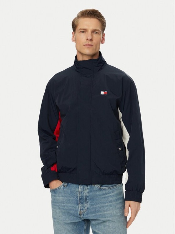 Tommy Jeans Kurtka przejściowa DM0DM22738 Granatowy Regular Fit