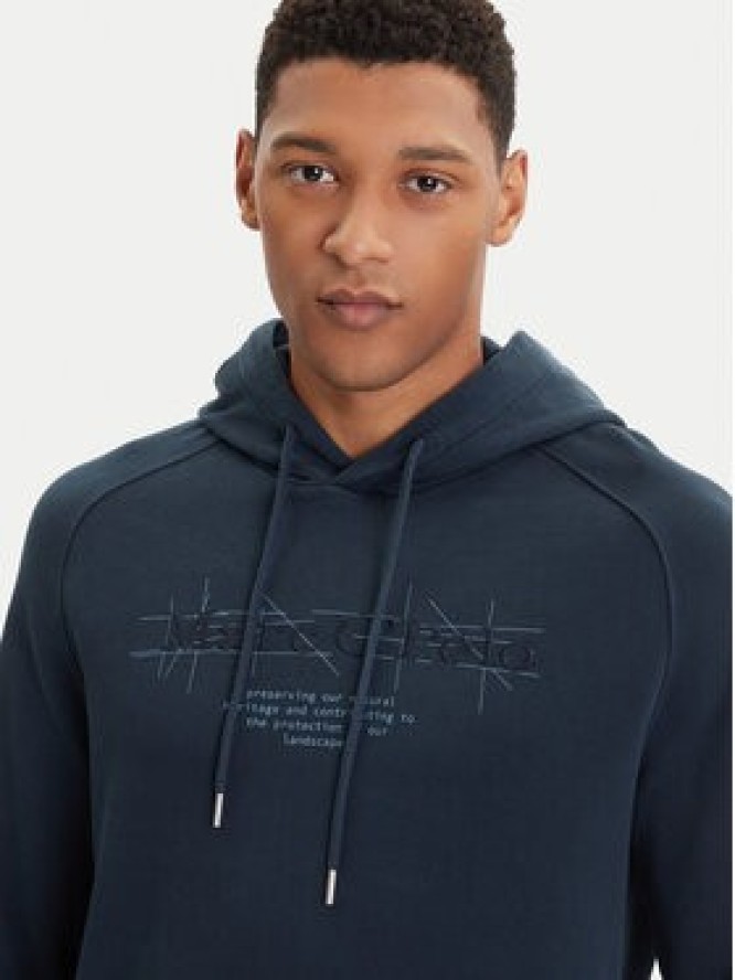 Marc O'Polo Bluza 528 4010 54078 Granatowy Regular Fit