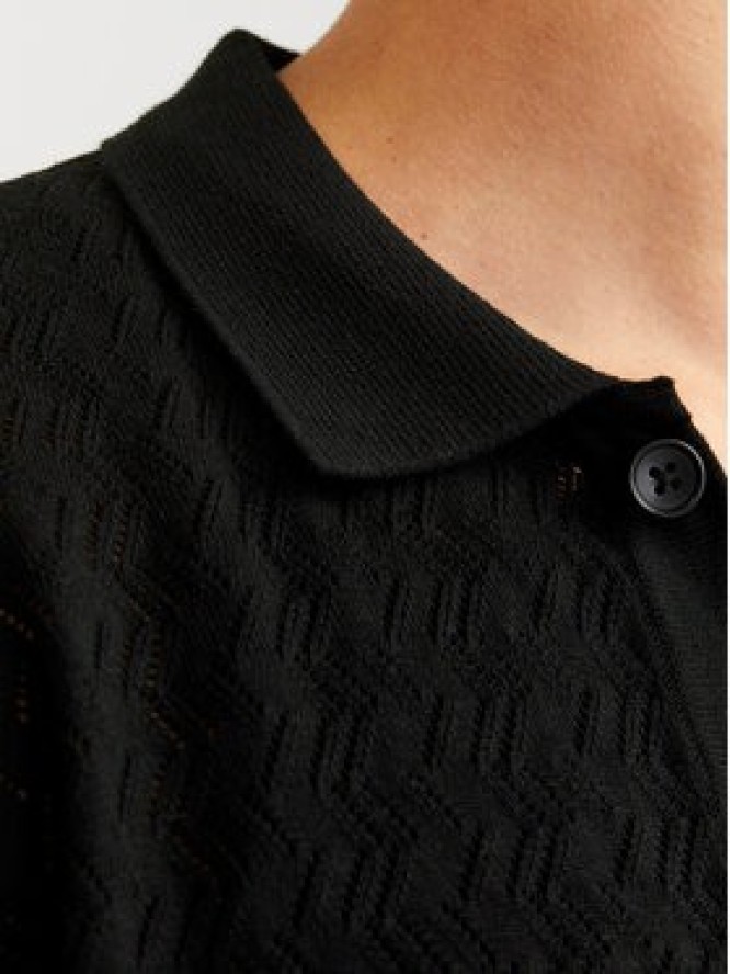 Jack & Jones Koszula Tyler 12272863 Czarny Loose Fit