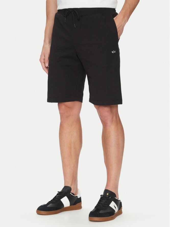 Paul&Shark Szorty sportowe C0P1237 Czarny Regular Fit