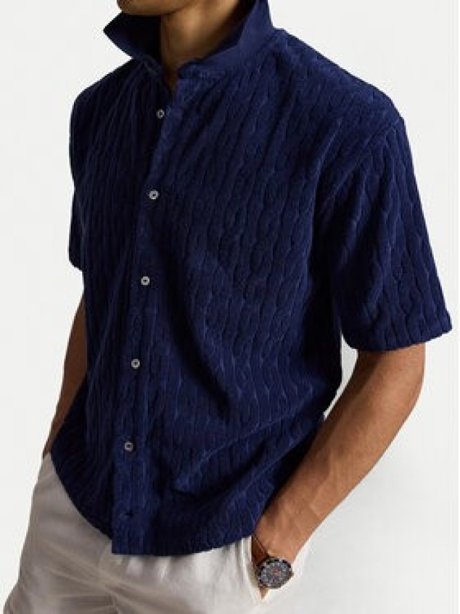 Polo Ralph Lauren Koszula 710B19621001 Granatowy Regular Fit