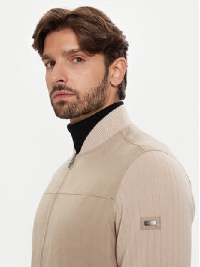 Bugatti Kurtka bomber 7600-75527C Beżowy Regular Fit