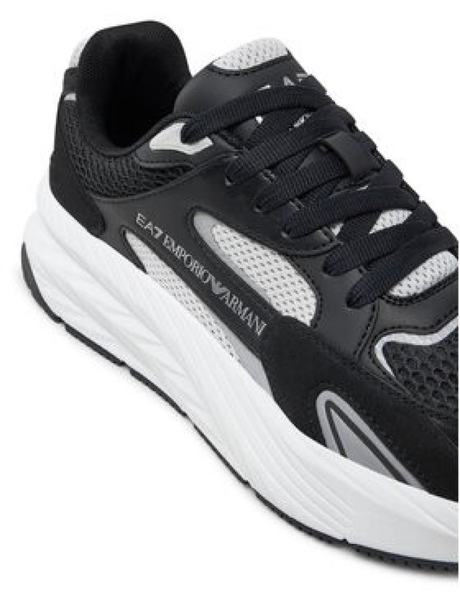 EA7 Emporio Armani Sneakersy X8X178 XK382 U034 Czarny