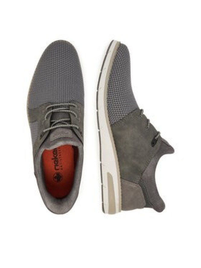 Rieker Półbuty 11358-42 Szary