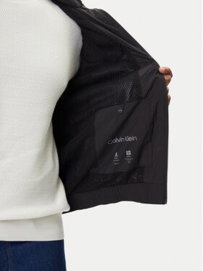 Calvin Klein Kurtka przejściowa LV04LC511G Czarny Relaxed Fit