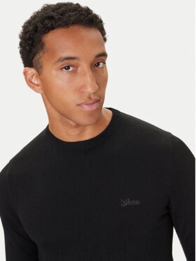 Guess Sweter M5YR26 Z0122 Czarny Slim Fit