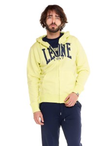 Leone 1947 Apparel Bluzy z kapturem męskie zapinane na zamek