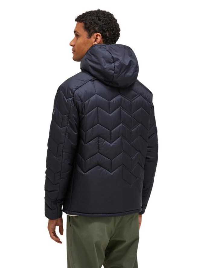 Kurtka Peak Performance męska Elevate Liner Hood czarna - L