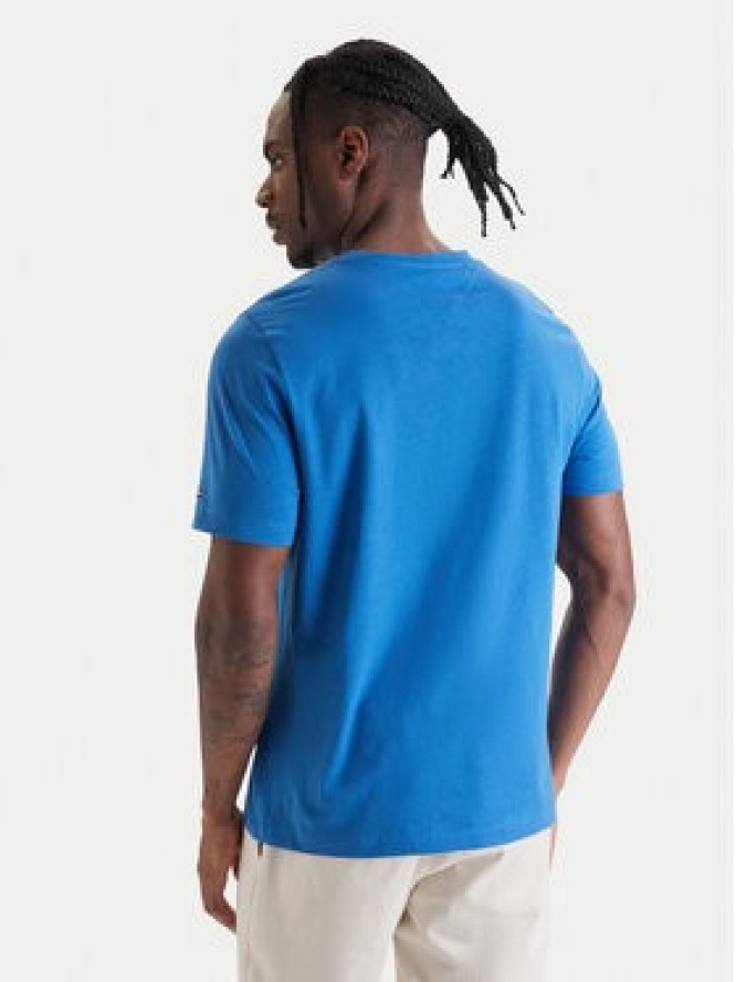 Tommy Hilfiger T-Shirt Brand Love MW0MW42365 Niebieski Regular Fit