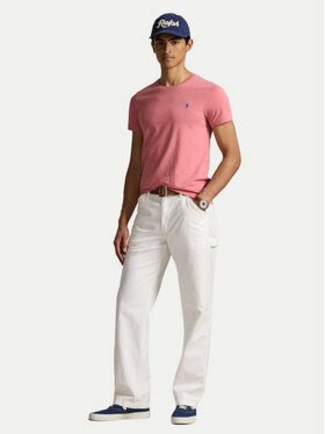 Polo Ralph Lauren T-Shirt 710671438433 Różowy Custom Slim Fit