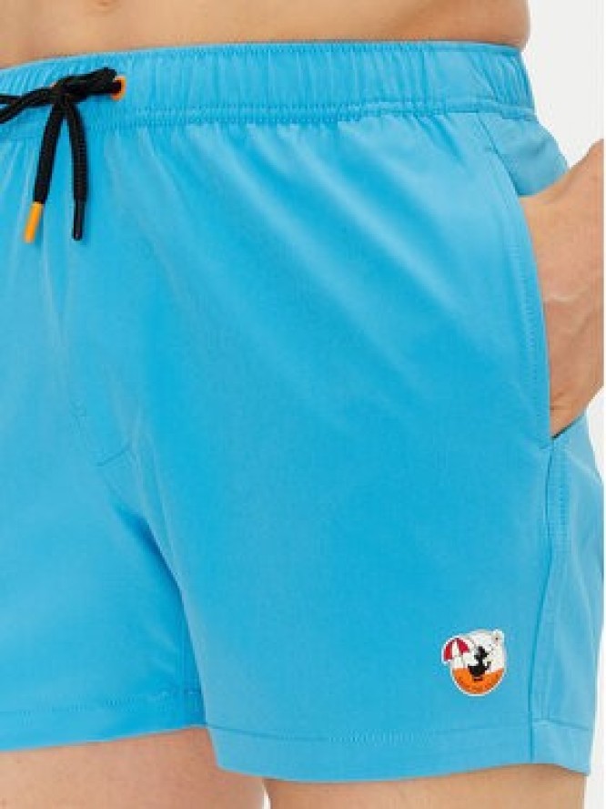 Save The Duck Szorty kąpielowe DW1222M RIPO20 Niebieski Regular Fit