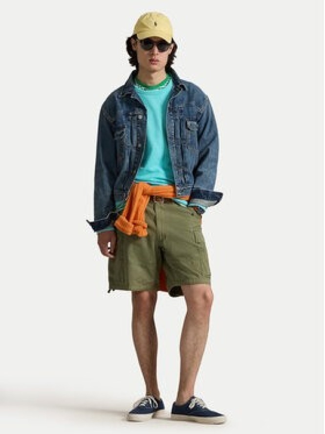 Polo Ralph Lauren Bluza 710A12485007 Turkusowy Regular Fit