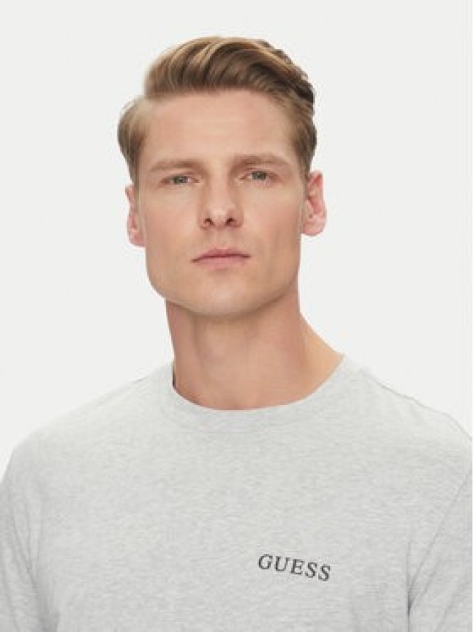 Guess T-Shirt U4BM03 KCAM1 Szary Regular Fit