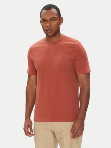 United Colors Of Benetton T-Shirt 36JGU105U Bordowy Relaxed Fit