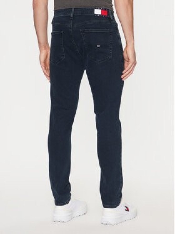 Tommy Jeans Jeansy Austin DM0DM21071 Granatowy Slim Fit