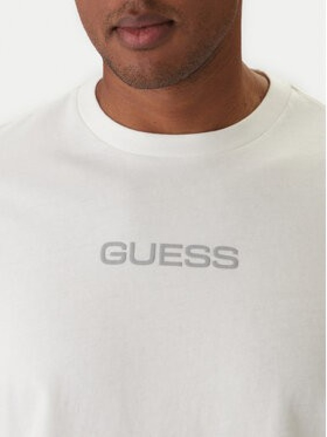 Guess T-Shirt M6RI02 KBZV1 Biały Regular Fit