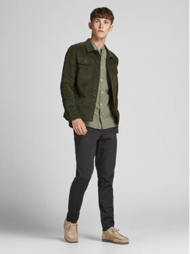 Jack & Jones Spodnie materiałowe Marco Dave 12174152 Czarny Slim Fit