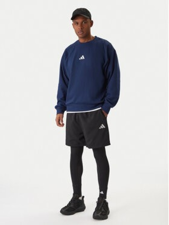 adidas Bluza Essentials Feel Cozy JE3792 Granatowy Regular Fit