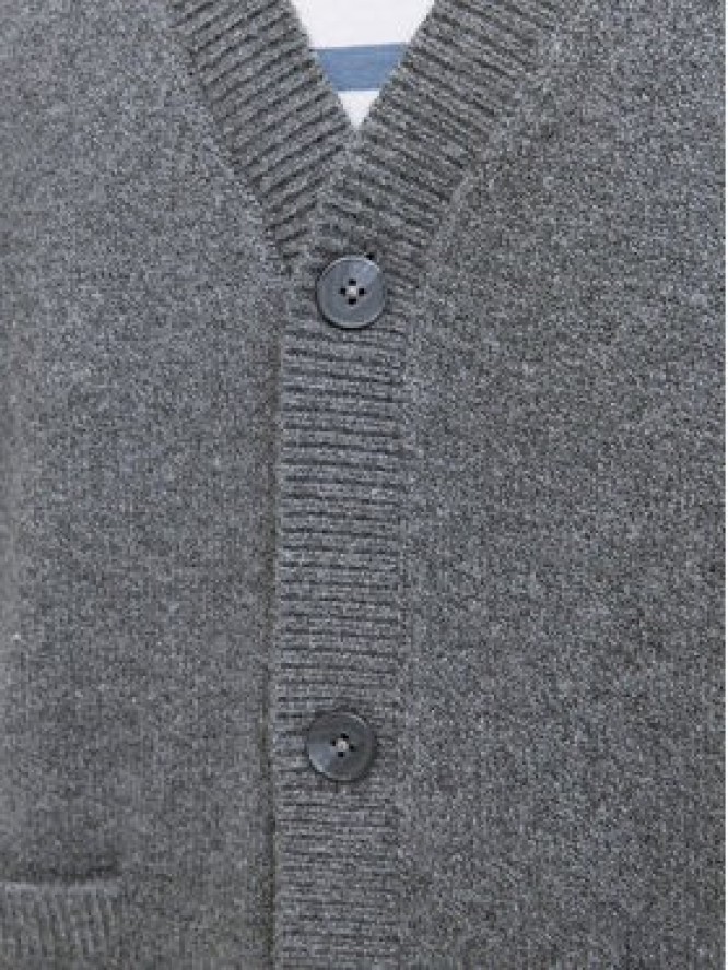 Jack & Jones Kardigan Norrebro 12282732 Szary Loose Fit