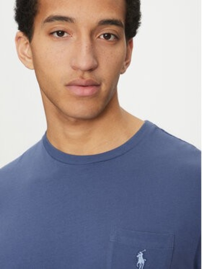 Polo Ralph Lauren T-Shirt 710704248257 Granatowy Classic Fit