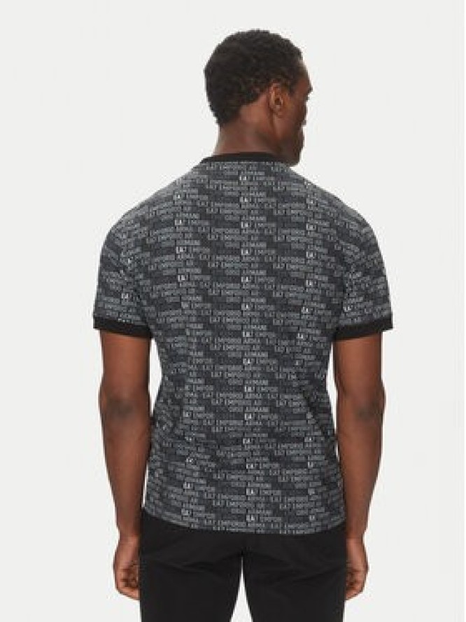 EA7 Emporio Armani T-Shirt 7M000208 AF12874 UC001 Czarny Regular Fit