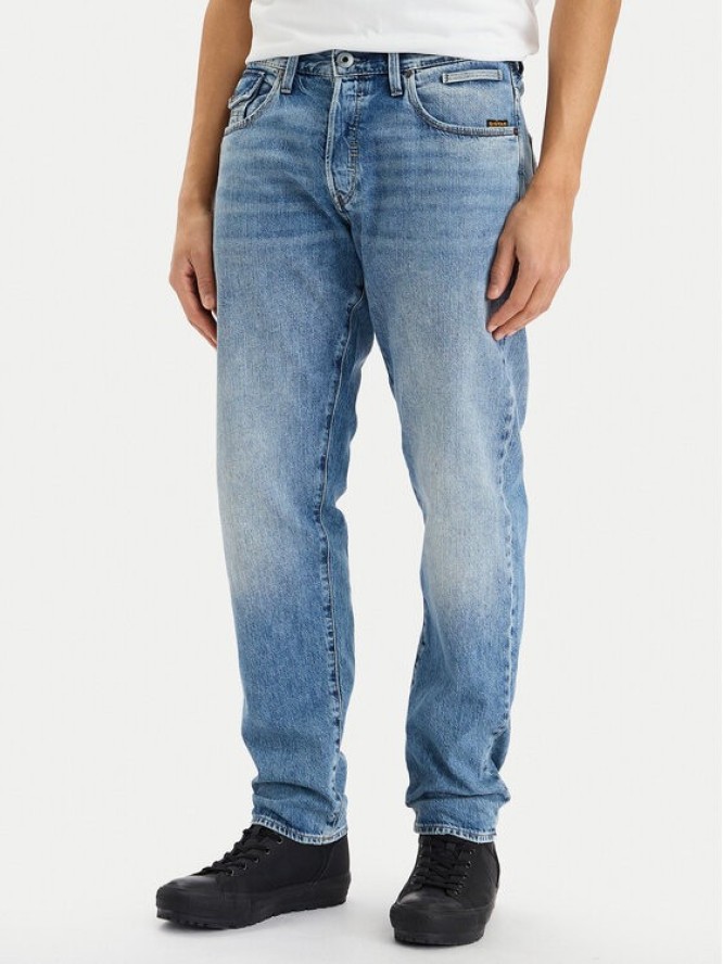 G-Star Raw Jeansy Morry D26141-D536 Niebieski Tapered Fit
