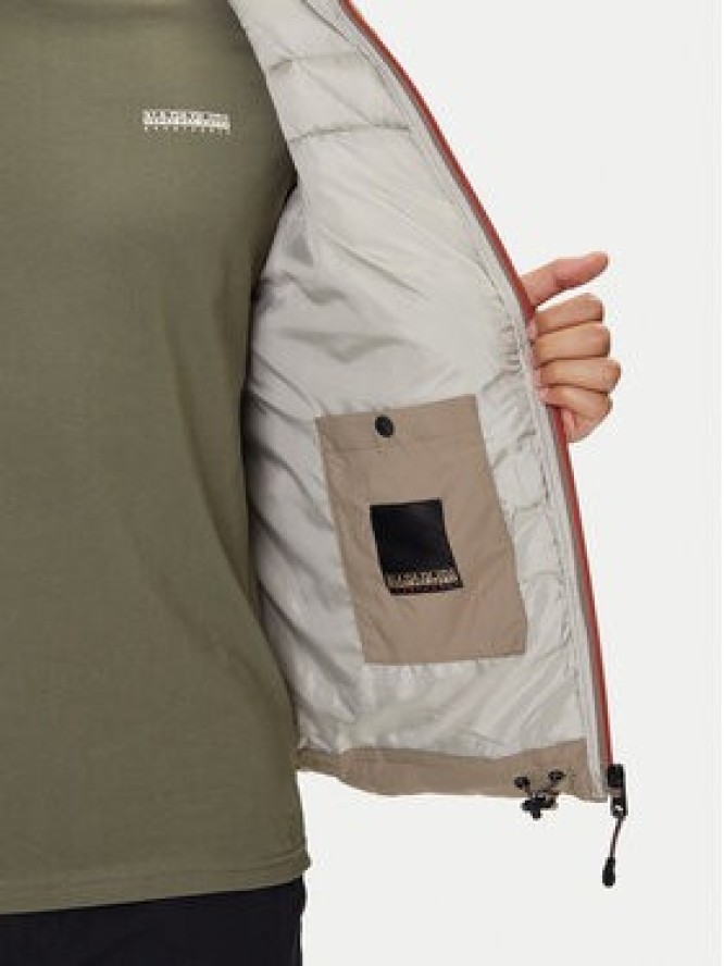 Napapijri Kurtka zimowa A-Lapaz H NP0A4I26 Beżowy Regular Fit