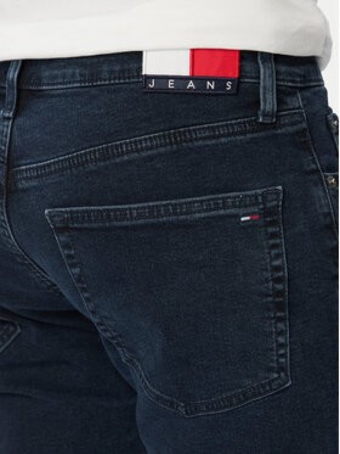 Tommy Jeans Jeansy Scanton DM0DM21213 Granatowy Slim Fit