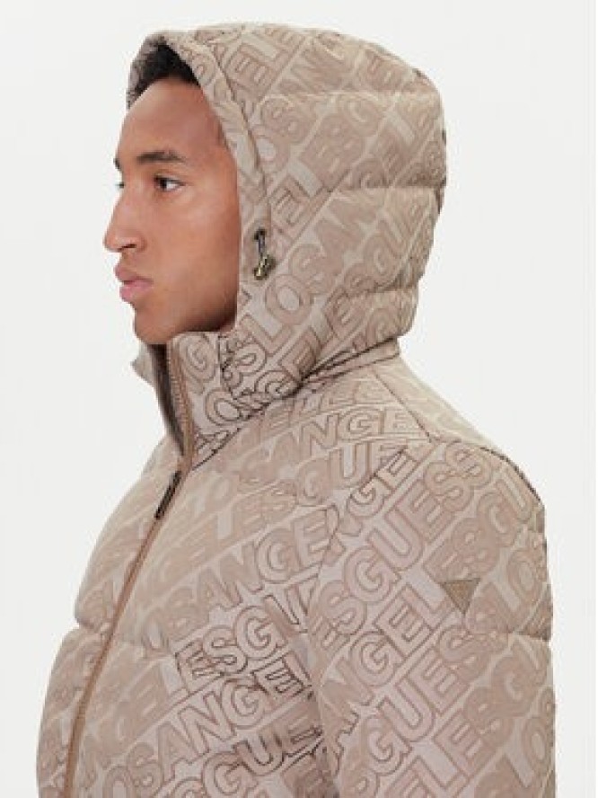 Guess Kurtka zimowa M5BL2D W2752 Beżowy Regular Fit