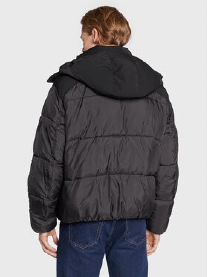 Calvin Klein Kurtka zimowa Mix Media Quilt K10K110329 Czarny Regular Fit