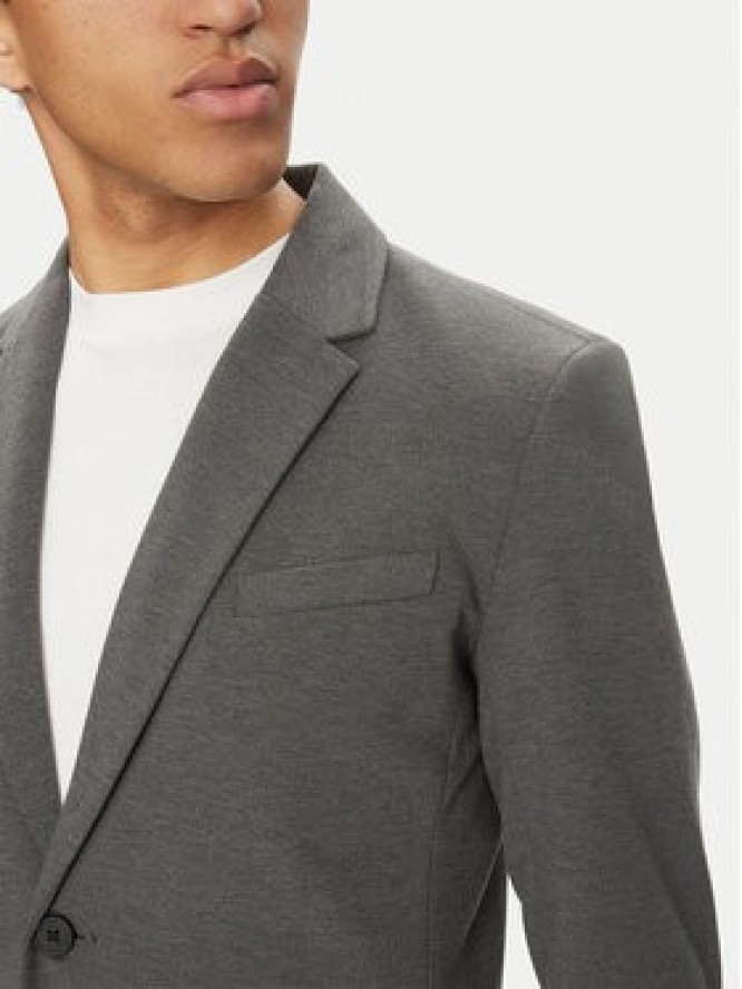 Blend Marynarka 20716657 Szary Regular Fit