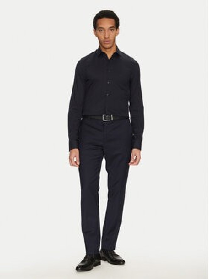 Calvin Klein Koszula K10K114356 Granatowy Regular Fit