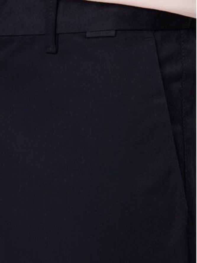 Calvin Klein Szorty materiałowe Sateen K10K112831 Granatowy Regular Fit