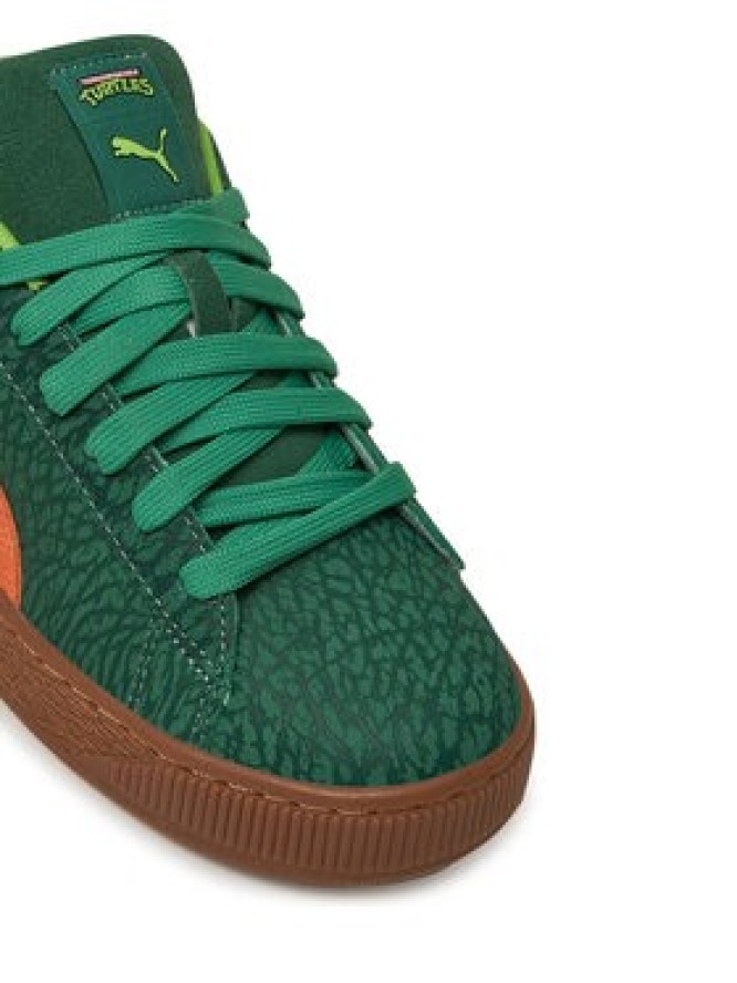 Puma Sneakersy Suede XL TMNT 401304 01 Zielony