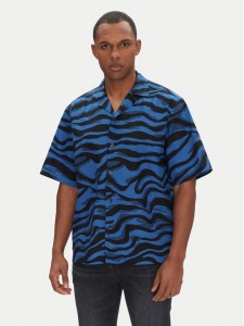 HUGO Koszula Eligino 50539143 Niebieski Relaxed Fit