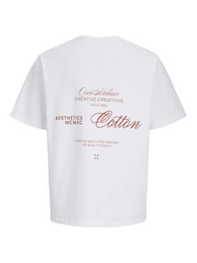 Jack & Jones T-Shirt Roar 12288099 Biały Regular Fit