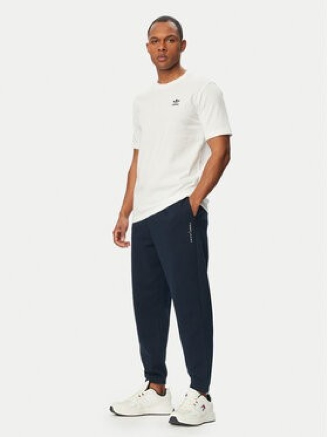 Tommy Jeans Spodnie dresowe Linear DM0DM23014 Granatowy Regular Fit