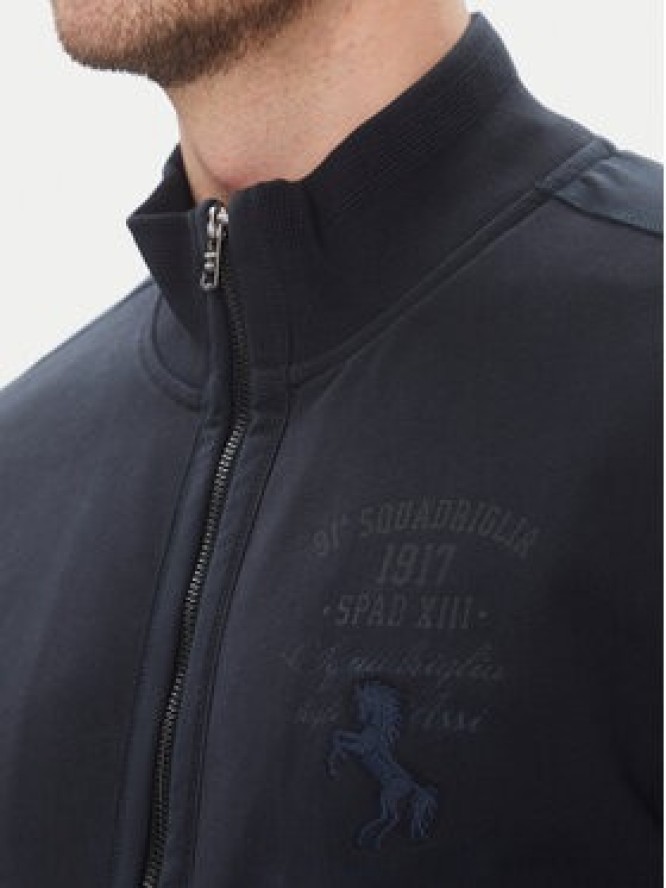 Aeronautica Militare Bluza 251FE2006F581 Granatowy Regular Fit