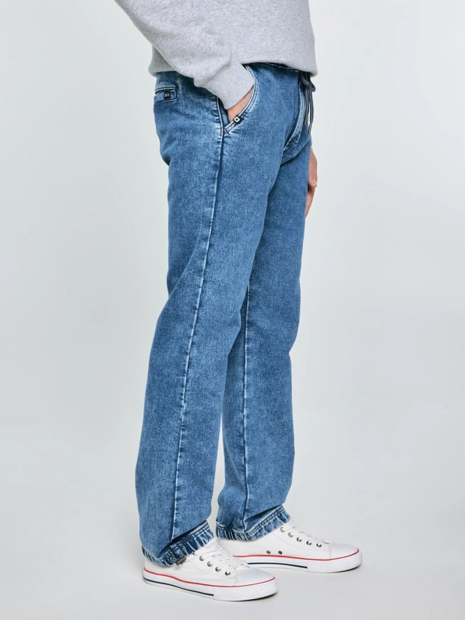 Jeansy męskie loose niebieskie Willu 319