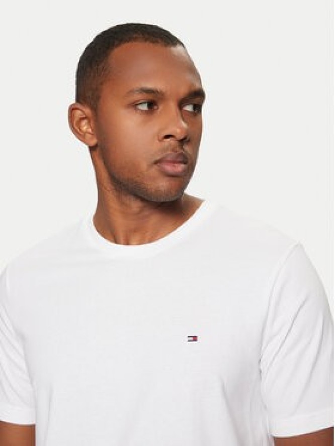 Tommy Hilfiger T-Shirt Essential MW0MW37267 Biały Regular Fit