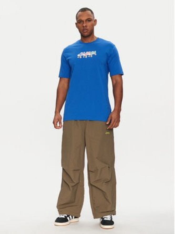 adidas T-Shirt Roller JP2665 Niebieski Regular Fit