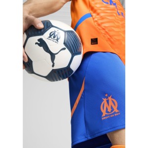 Męskie szorty Olympique Marsylia 24/25 PUMA Racing Blue Fluro Orange Pes