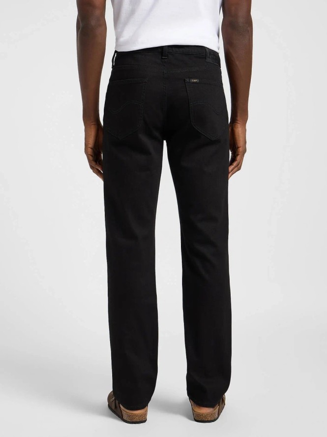 MESKIE SPODNIE LEE WEST CLEAN BLACK 112361073