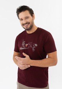 Bawełniany t-shirt, Comfort Fit, T-FAST