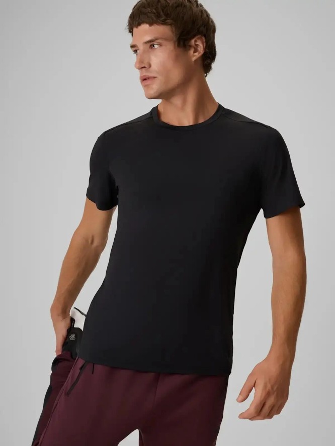 T-shirt treningowy z wykończeniem szybkoschnącym męski 4F 4FWAW26TFTSM2355